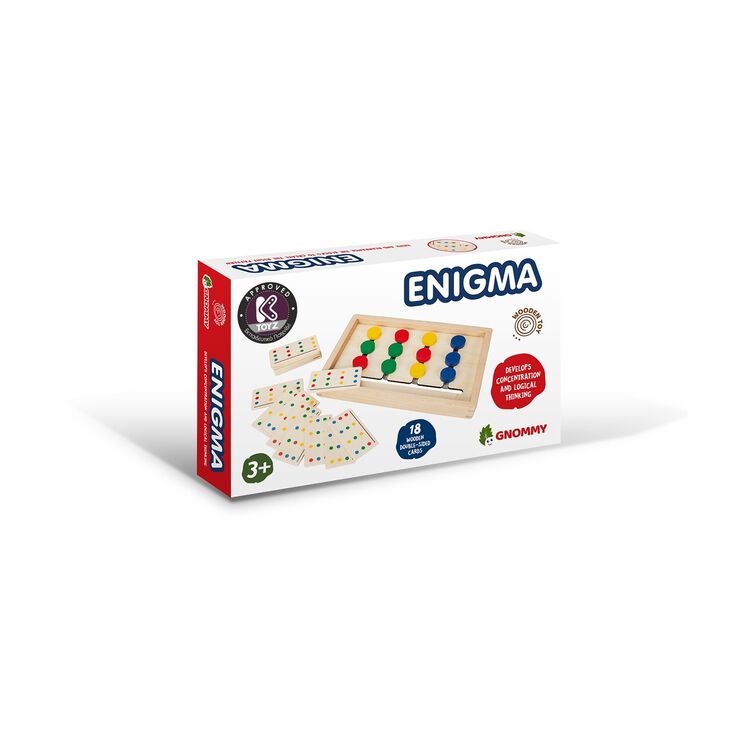 Product Εκπαιδευτικό Παιχνίδι K-Toyz Επιτραπέζιο: Enigma (Greek& English Language) (ASK-02) image