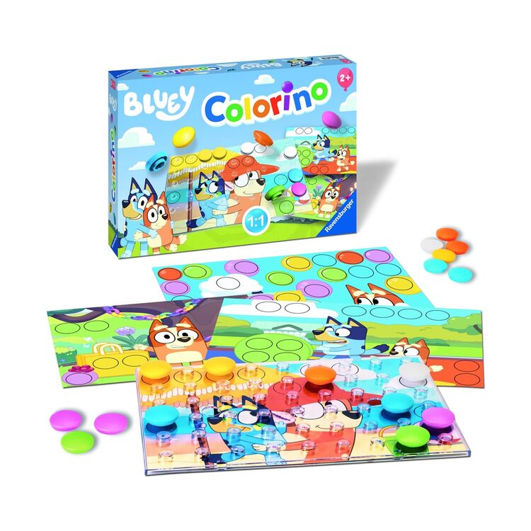 Product Επιτραπέζιο Παιχνίδι Ravensburger: Colorino Bluey (22684) image