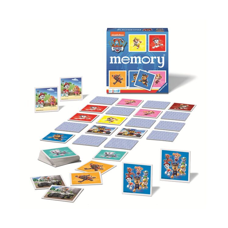 Product Επιτραπέζιο Παιχνίδι Ravensburger Memory: Paw Patrol - Memory Game (20887) image
