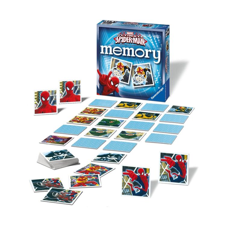 Product Επιτραπέζιο Παιχνίδι Ravensburger Memory: Marvel - Ultimate Spiderman Board Game (22254) image