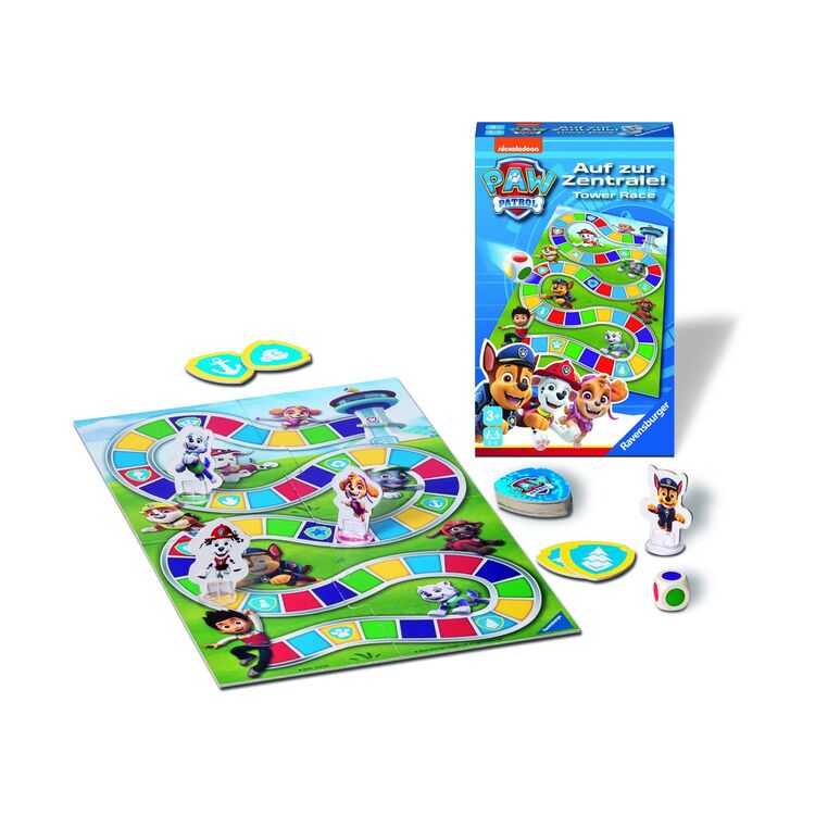 Product Επιτραπέζιο Παιχνίδι Ravensburger Ταξιδίου: Paw Patrol - Αγώνες Δρόμου (22671) image