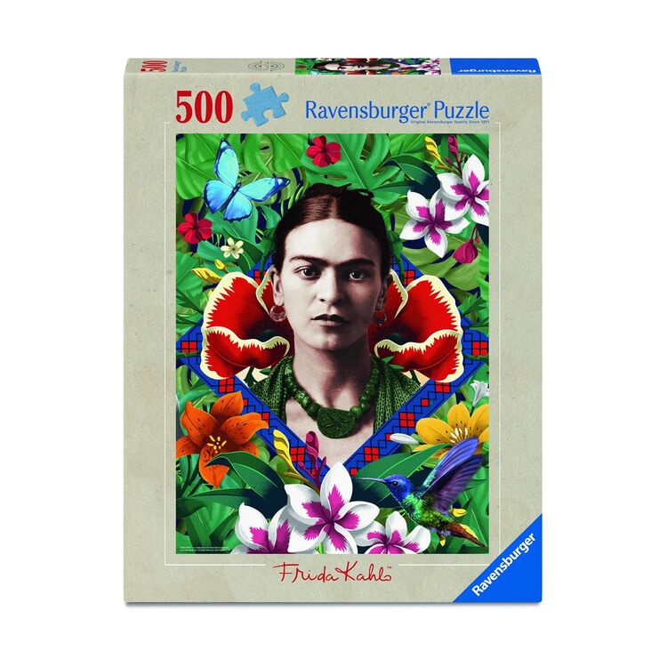 Product Παζλ Ravensburger Puzzle: Frida Kahlo - Blooming Fantasy (500pcs) (12001736) image