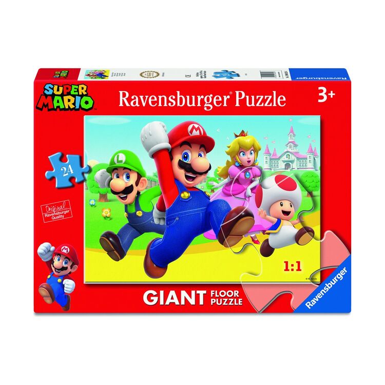Product Παζλ Ravensburger Puzzle: Giant Floor Puzzle - Super Mario What a Team! 24 Κομμάτια (12004325) image