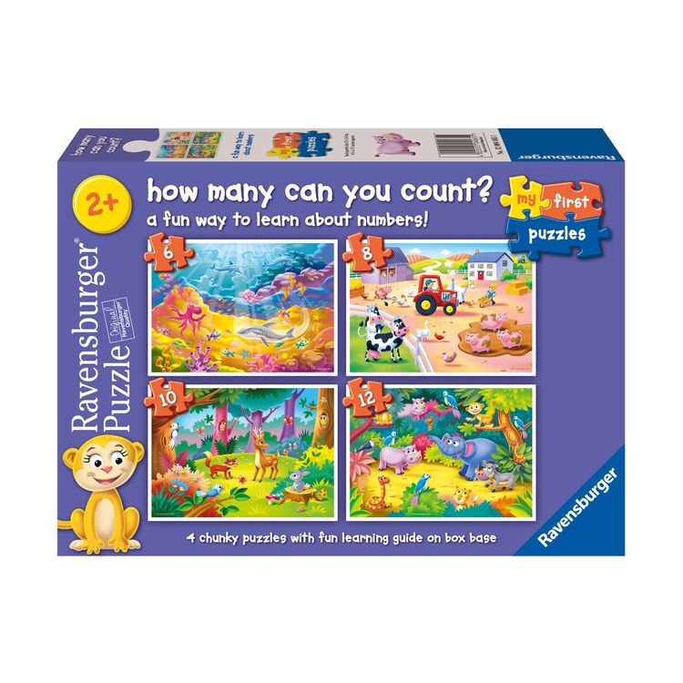 Product Παζλ Ravensburger Puzzle: My First Puzzles - How Many Can You Count?(12004065) image