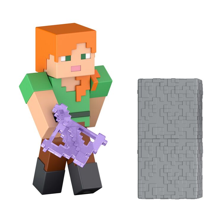 Product Mattel Minecraft: Redstone Charged - Alex 8cm Figure (JJR91) image