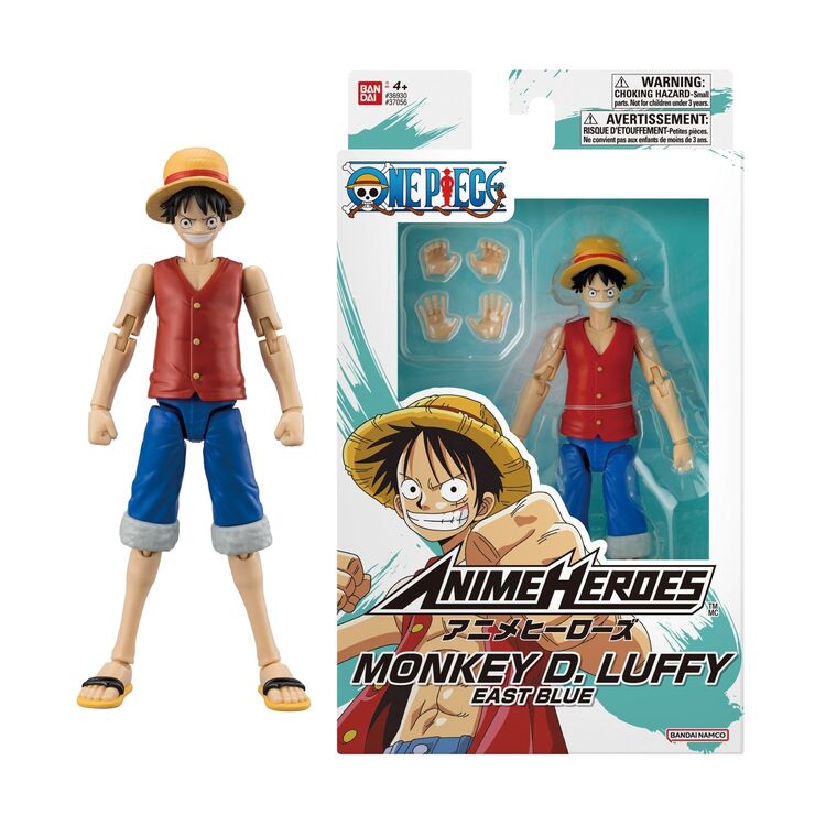 Product Φιγούρα Δράσης Bandai Anime Heroes: One Piece - Monkey D. Luffy East Blue image