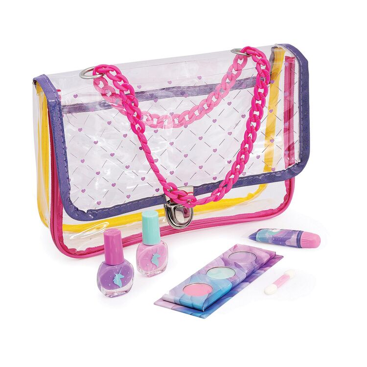 Product Σετ Ομορφιάς AS HappiHobbi: Her World - Beauty - Σετ Ομορφιάς σε Τσάντα Ροζ με Αλυσίδα (1081-60023) image