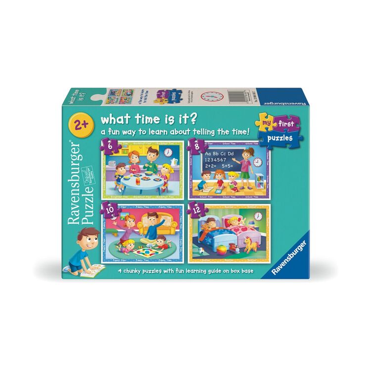 Product Παζλ Ravensburger Puzzle: My First Puzzles - A Fun Way to Learn  to Tell the Time (12004162) image