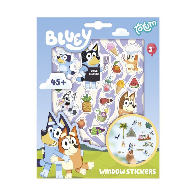 Product Αυτοκόλλητα Totum Bluey: Window Stickers (TT290471) image