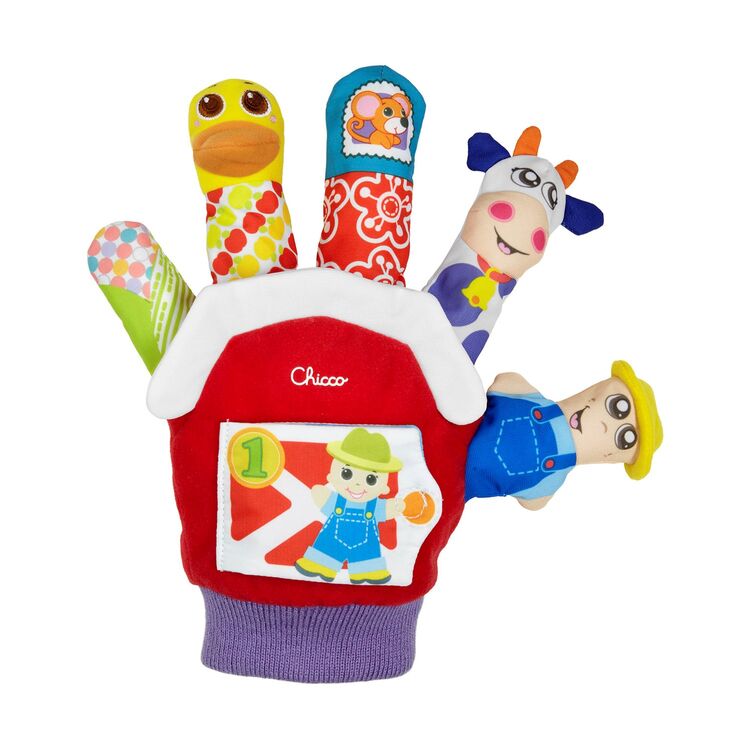 Product Βρεφικό Παιχνίδι Chicco Baby Senses: Farmyard Finger Puppet (Y03-07651-00) image