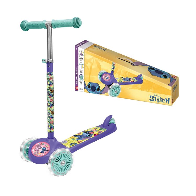 Product AS Outdoor: Scooter Plus - Stitch (Flashing Wheels) (5004-50277) image