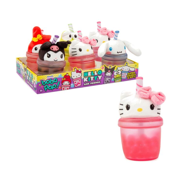 Product Λούτρινο Giochi Preziosi: Hello Kitty - Bobapop Ζουληχτό Λούτρινο (ΗΚΤ09000) 1τμχ Τυχαία Επιλογή image