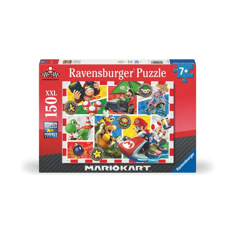 Product Παζλ Ravensburger Puzzle: Super Mario - Mario Kart (150XXL pcs) (12004143) image