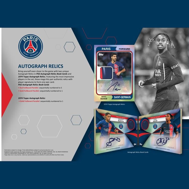 Product Topps PSG 2023-2024 Team Set Box image