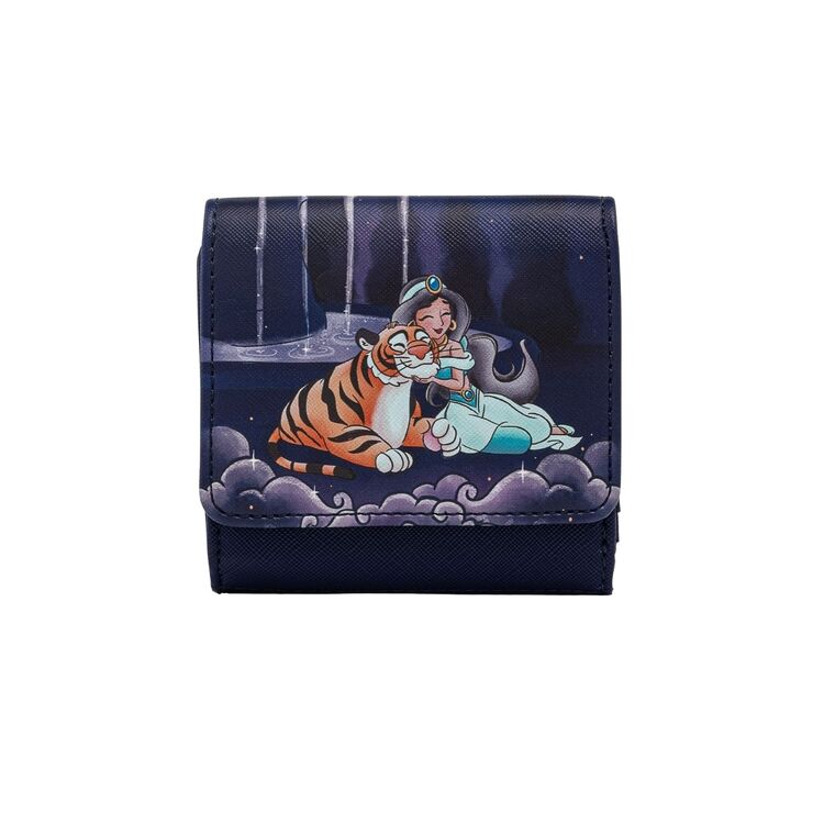 Product Loungefly Disney Jasmine Castle Kisslock Wallet image