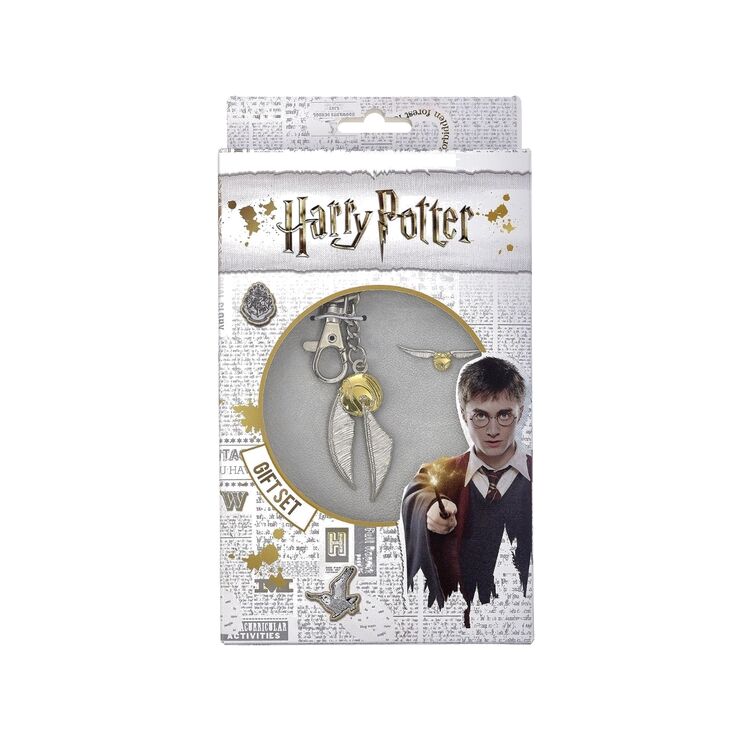 Product Harry Potter Golden Snitch Keychain and Pin Set image
