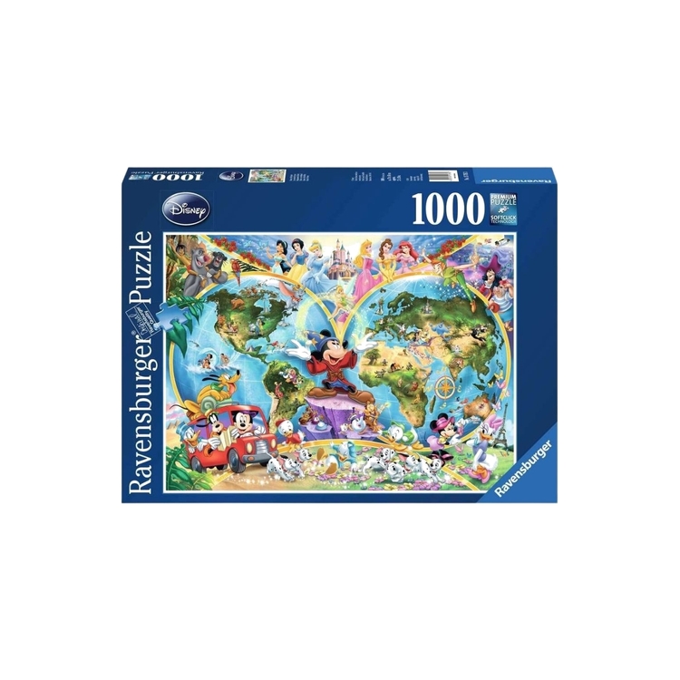 Product Disney's World Map Puzzle image