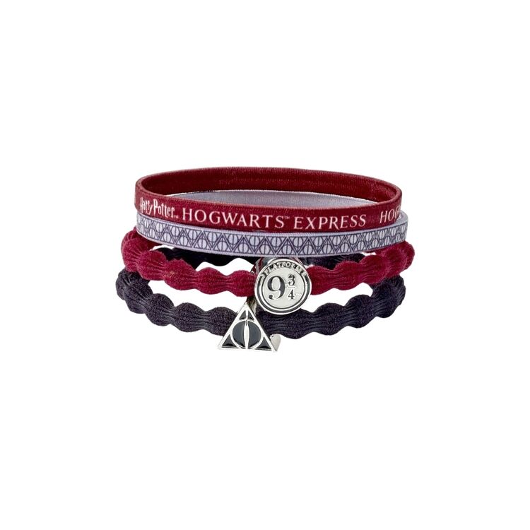 Product Λαστιχάκια Μαλλιών Harry Potter Platform 9 3/4 Deathly Hallows Hair Band image