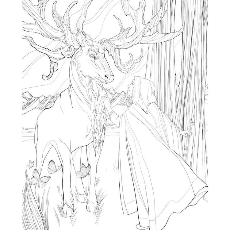 Product Βιβλίο Ζωγραφικής Magical Love: A Romantasy image