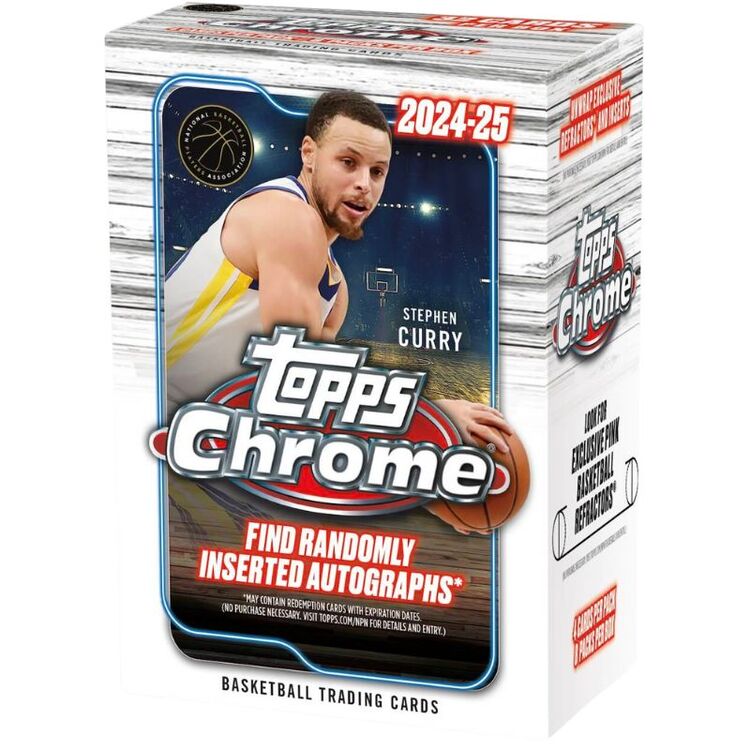 Product Topps Chrome Basketball 24/25 Blaster Box image