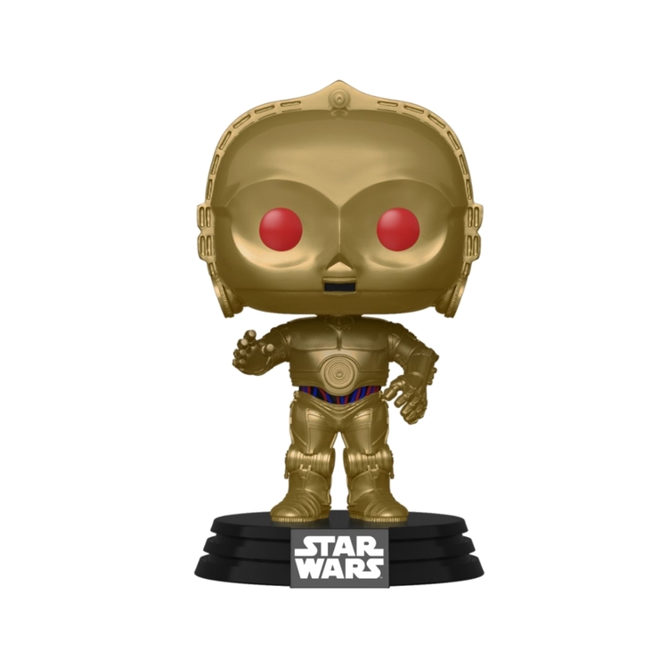 Product Funko Pop! Star Wars Rise of Skywalker C-3PO (Red Eyes/Metalic) image