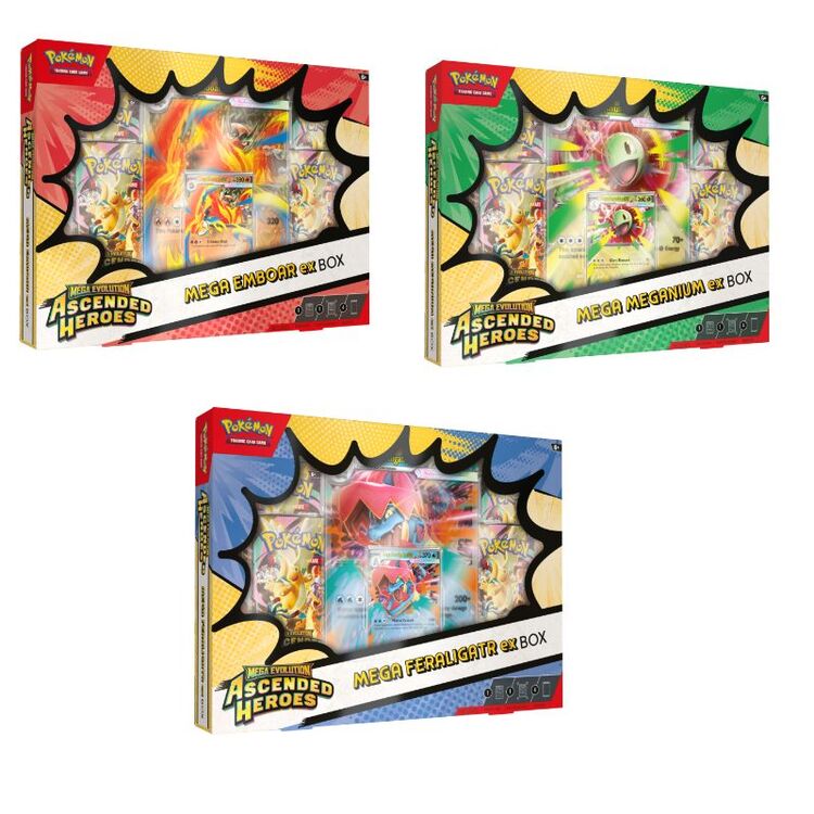 Product Pokemon TCG Mega Evolution: Ascended Heroes ex Box Random Pick image
