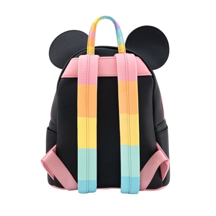 Product Loungefly Mickey Mouse Pastel Rainbow Mini Backpack image