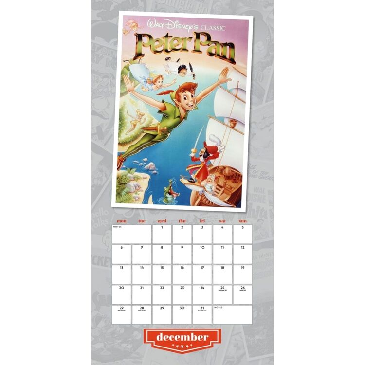 Product Disney Vintage Posters Calendar 2021 image