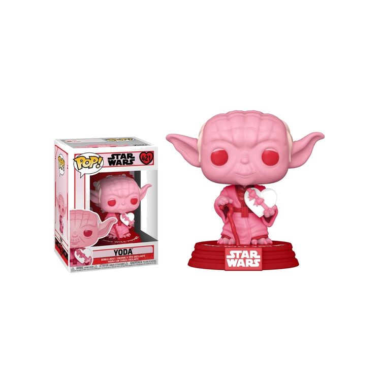 Product Funko Pop! Star Wars Yoda Valentine w/Heart image
