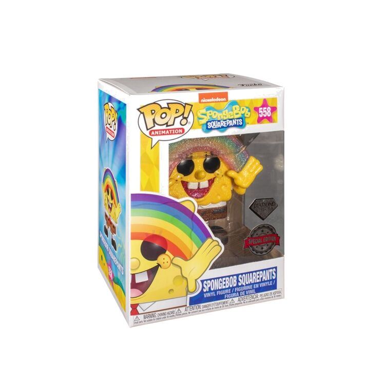 Product Funko Pop! SpongeBob Rainbow Diamond Glitter  (Special Edition) image