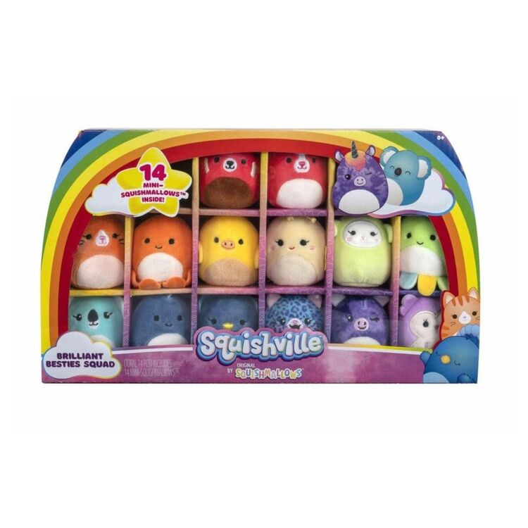 Product Λούτρινο Squishville Plush 14 Pack Brilliant Best image