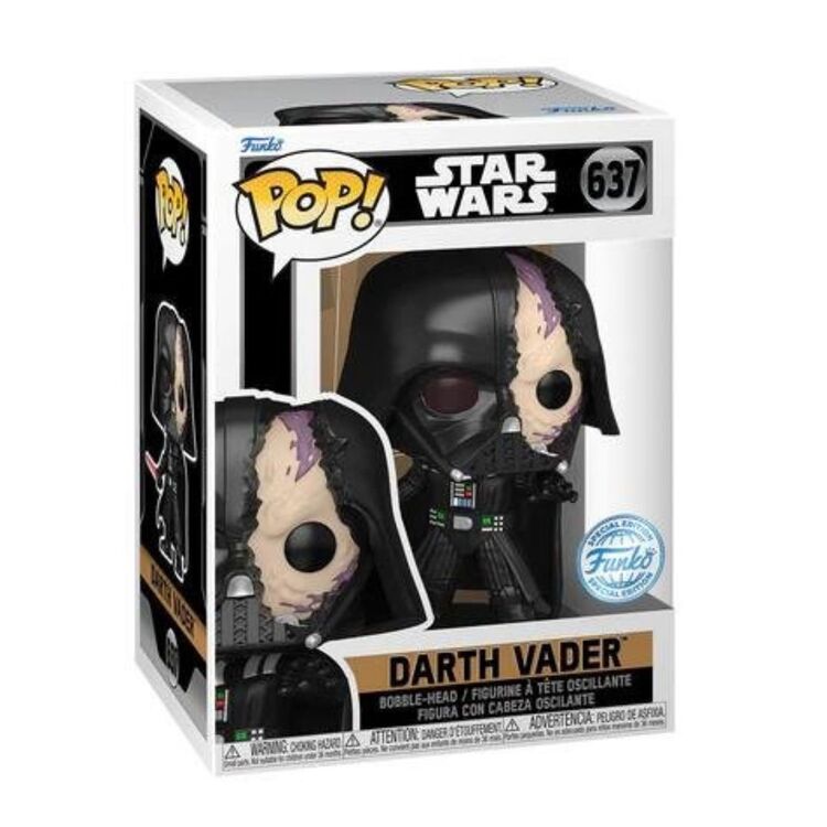 Product Φιγούρα Funko POP! Star Wars Obi-Wan Kenobi Darth Vader (Damaged Helmet)(Special Edition) image