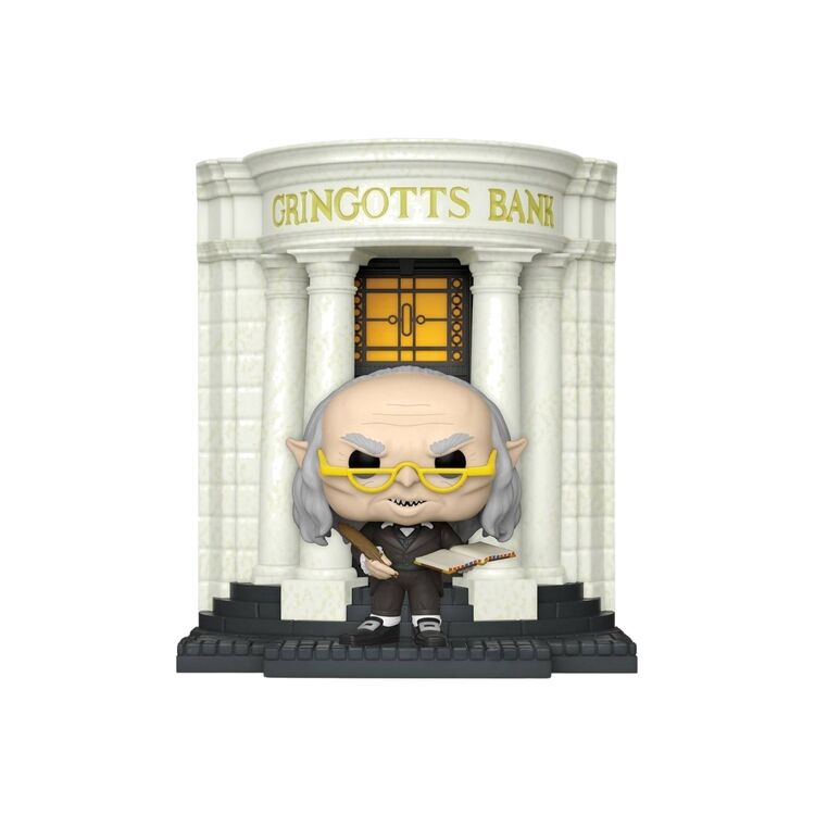 Product Funko Pop! Deluxe Diagon Alley Gringott's Bank with Griphook image