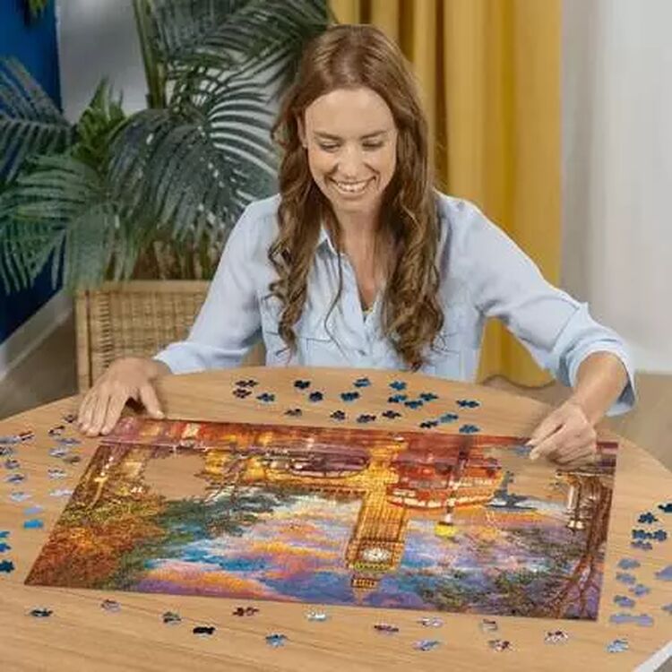 Product Παζλ Ravensburger Puzzle: London - Sunset at Parliament Square (1000 pcs) (12000184) image