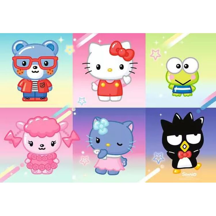 Product Παζλ Ravensburger Puzzle: Hello Kitty Super Style - Best Friends (2x24 pcs) (12001034) image