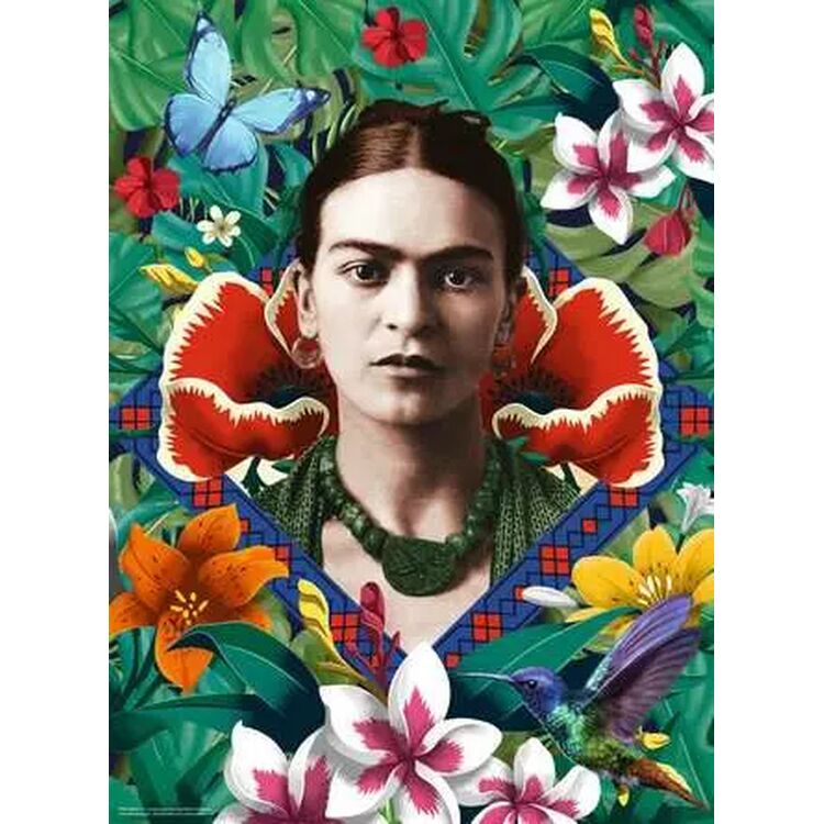 Product Παζλ Ravensburger Puzzle: Frida Kahlo - Blooming Fantasy (500pcs) (12001736) image