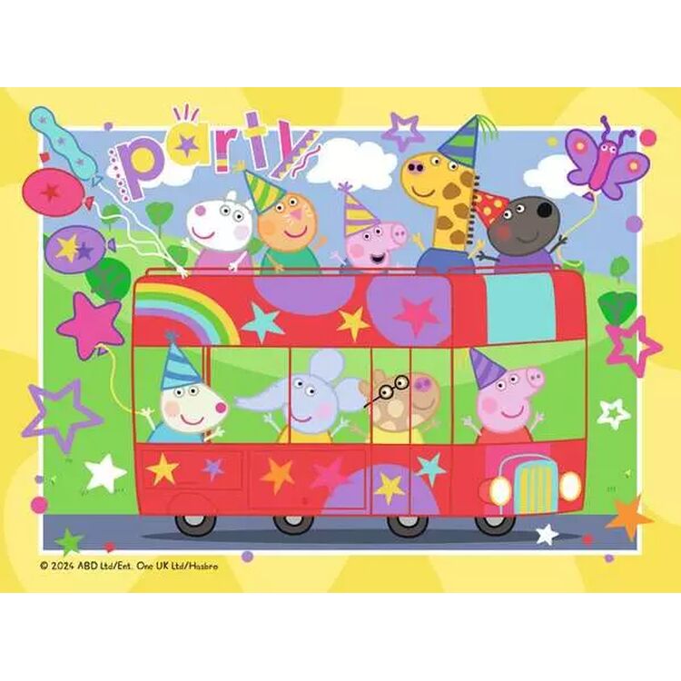Product Παζλ Ravensburger: Peppa Pig - Puzzle (4in1) (12004016) image