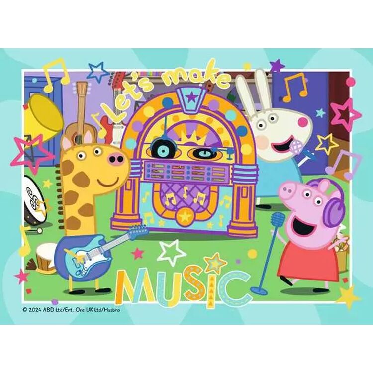 Product Παζλ Ravensburger: Peppa Pig - Puzzle (4in1) (12004016) image