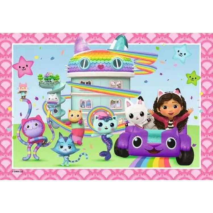 Product Παζλ Ravensburger Puzzle: Gabby's Dollhouse Celebration - Ready to Party! (2x24pcs) (12004112) image