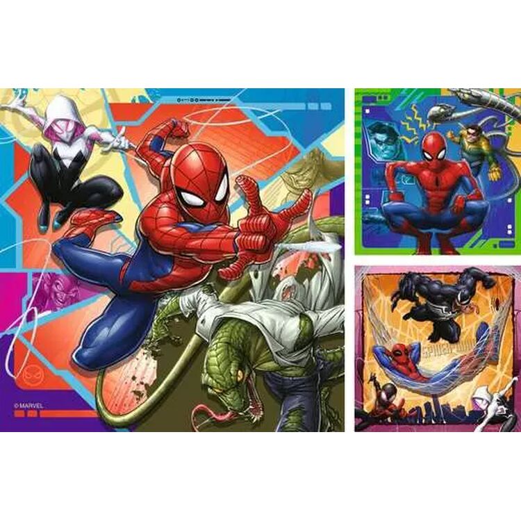 Product Παζλ Ravensburger: Marvel Spiderman - Puzzle (3x49pcs) (12004115) image