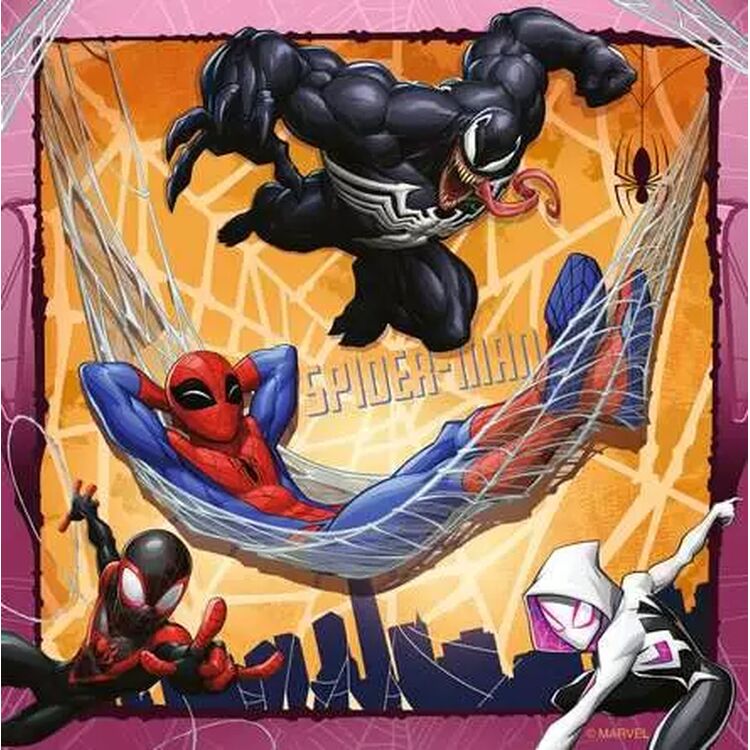 Product Παζλ Ravensburger: Marvel Spiderman - Puzzle (3x49pcs) (12004115) image