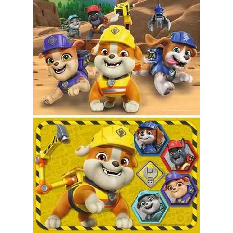 Product Παζλ Ravensburger Puzzle: Rubble &amp; Crew - Team in Action (2x12pcs) (12004167) image