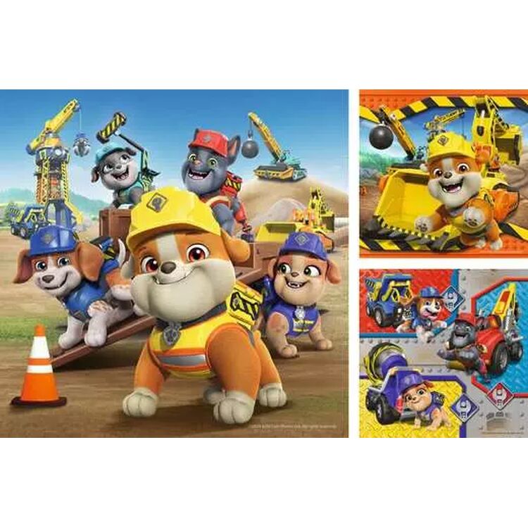 Product Ravensburger Puzzle: Rubble & Crew (3x49pcs) (12004168) image
