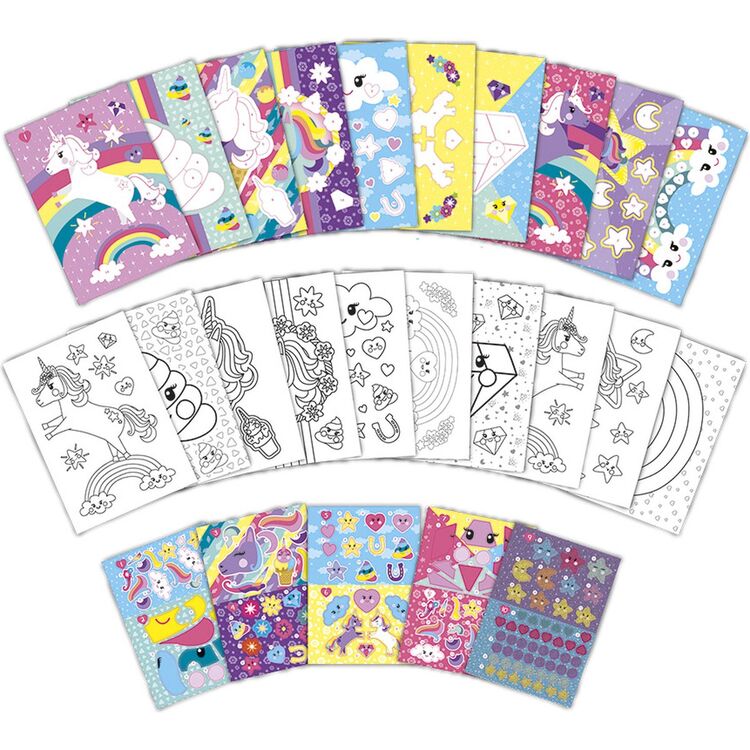 Product Totum: Unicorn - Sticker By Number Book (TT072008) image