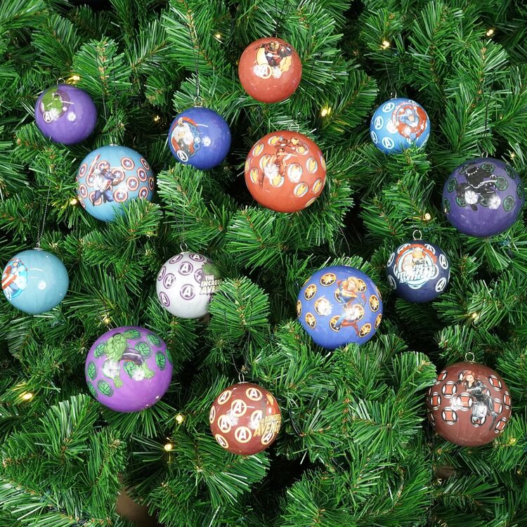 Product Χριστουγεννιάτικες Μπάλες Marvel Avengers 14pcs Baubles image