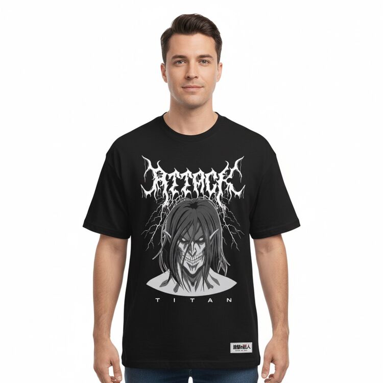 Product Attack On Titan Black T-Shirt image
