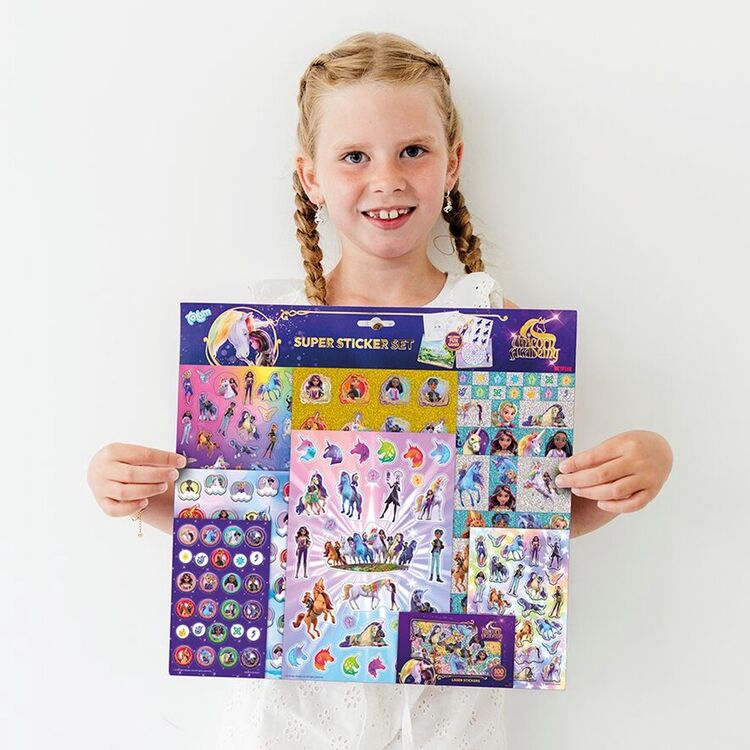 Product Αυτοκόλλητα Totum Netflix: Unicorn Academy - Super Sticker Set (TT642072) image