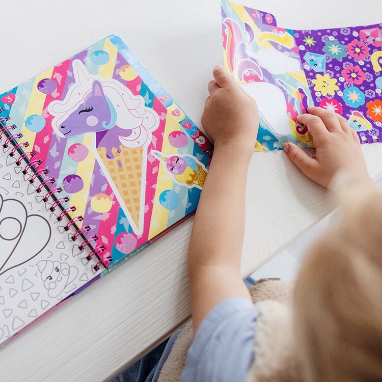 Product Totum: Unicorn - Sticker By Number Book (TT072008) image