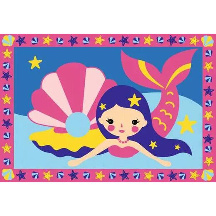 Product Παιχνίδι Ζωγραφικής Ravensburger: Creart Jr - Mermaids (23714) image