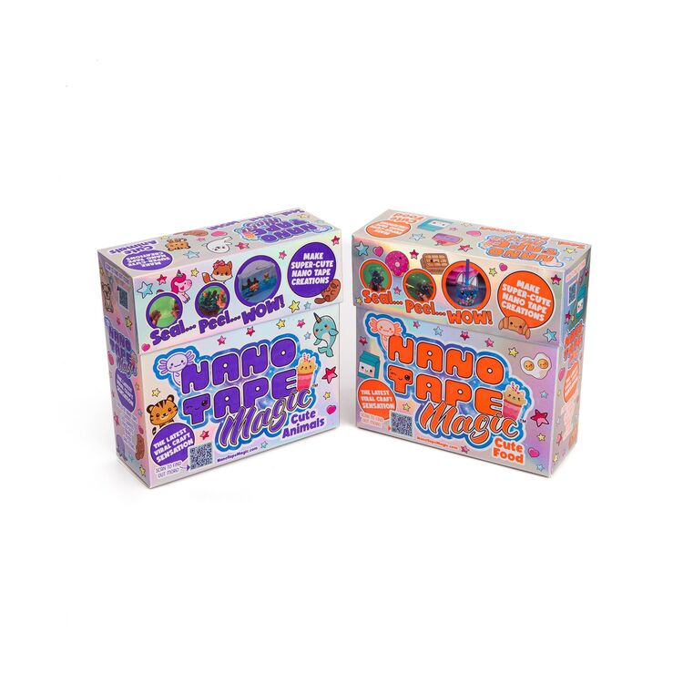 Product Δημιουργικό Σετ Giochi Preziosi Nano Tape Magic: Cute Animals  (Random) (NAP01000) 1τμχ Τυχαία Επιλογή image